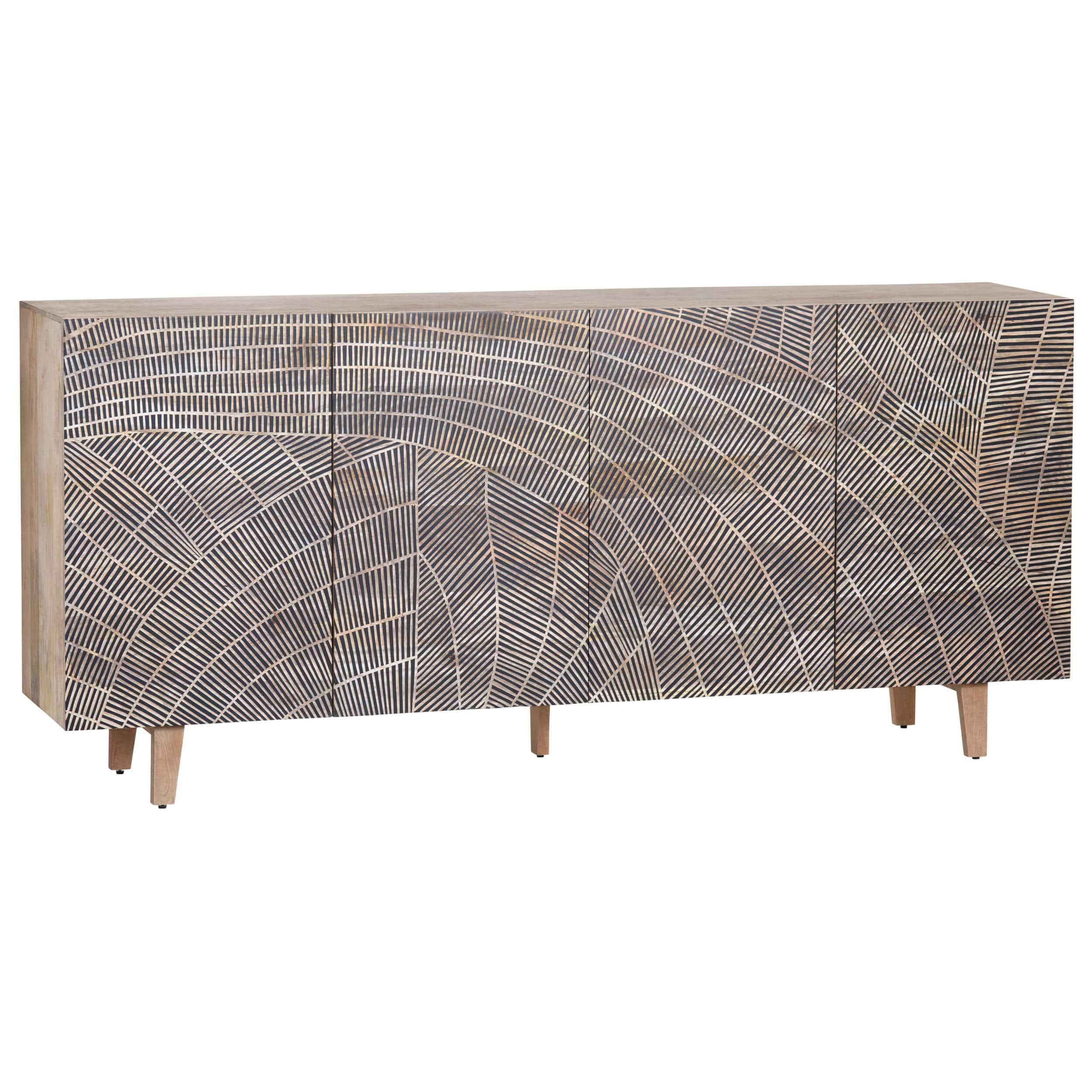 Zambia 4 Door Sideboard
