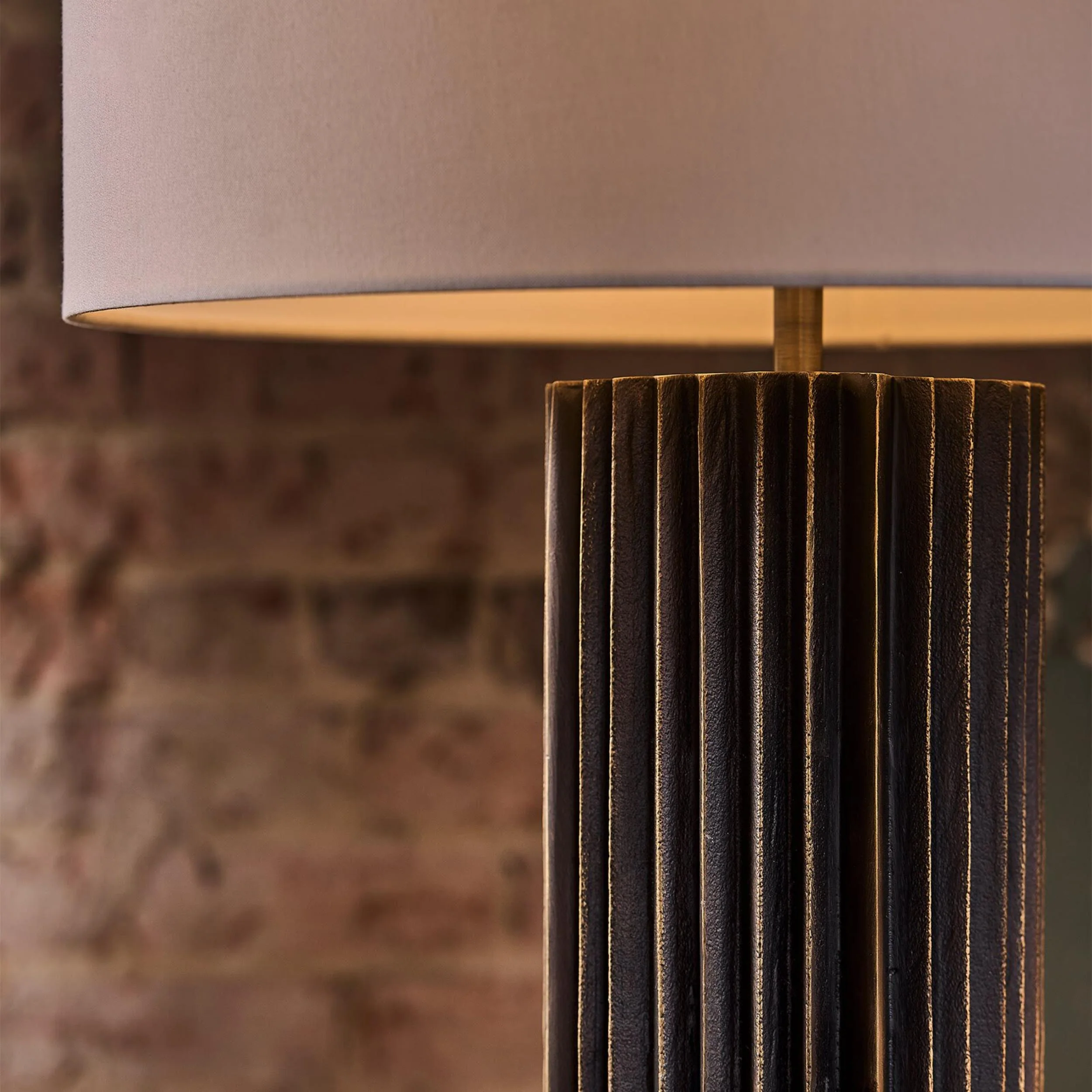 Zara Table Lamp, Blacken Zinc - Image 5