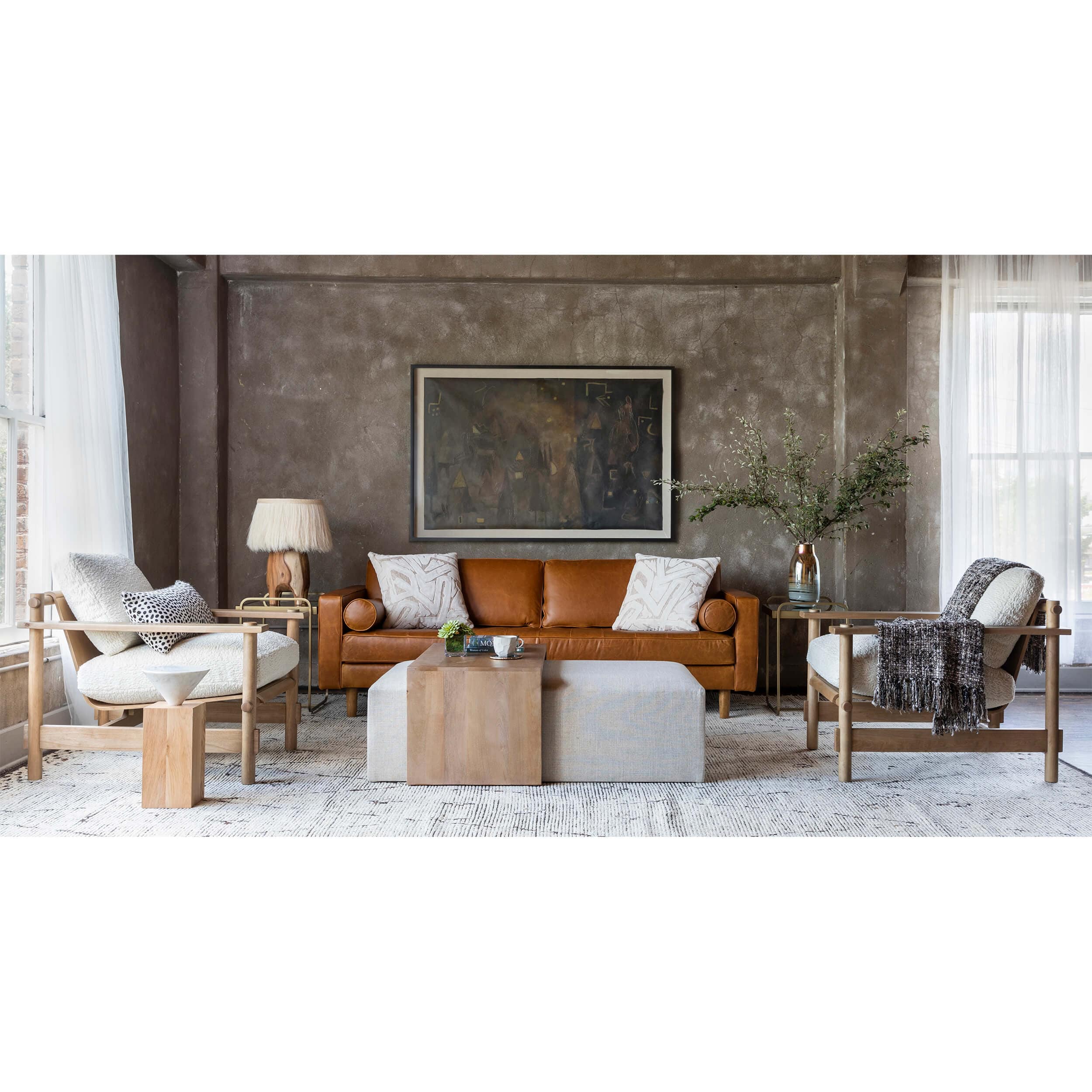 Cowhide Lumbar Pillow, Cheetah Print - Image 2