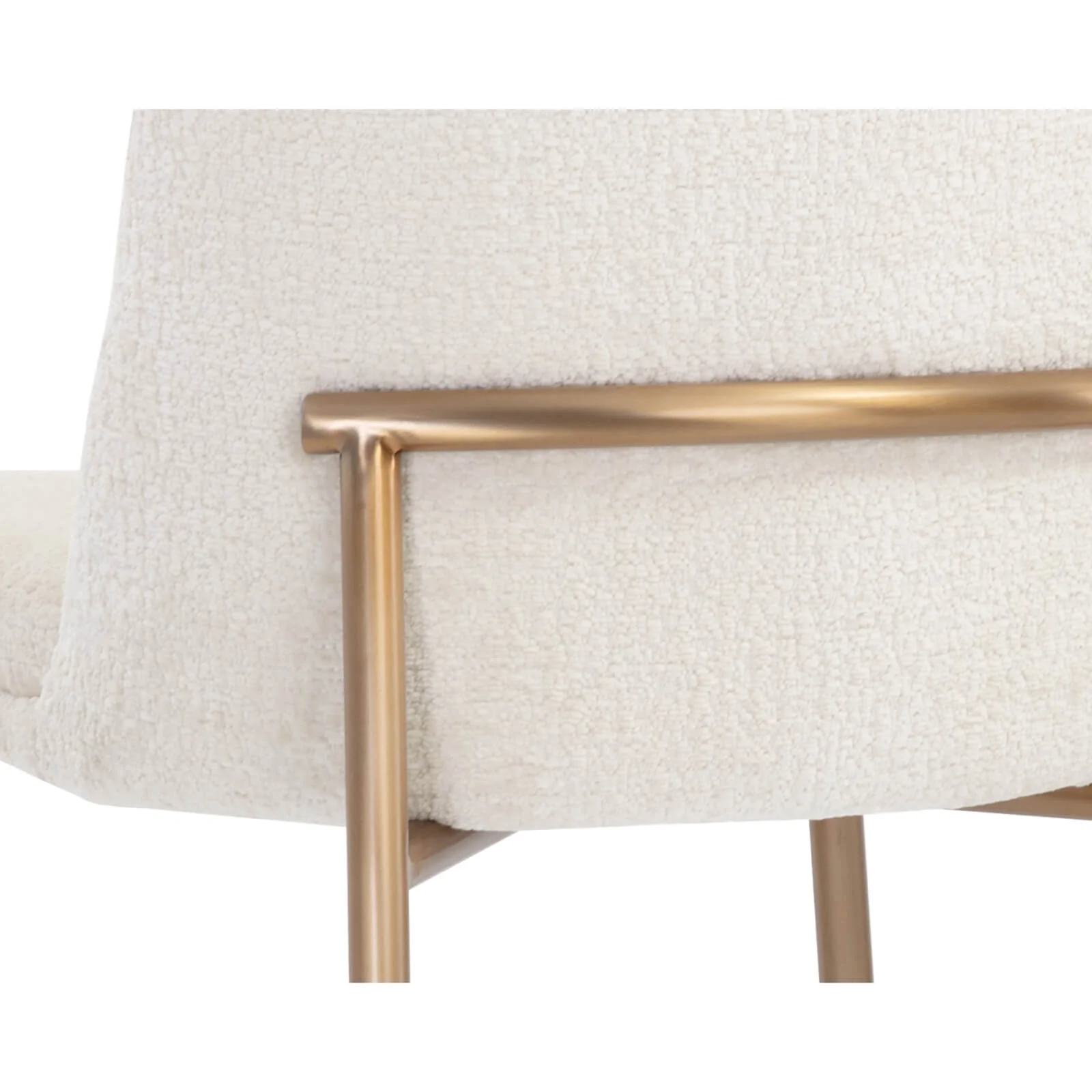 Zeke Counter Stool, Bergen Ivory/Antique Brass - Image 5