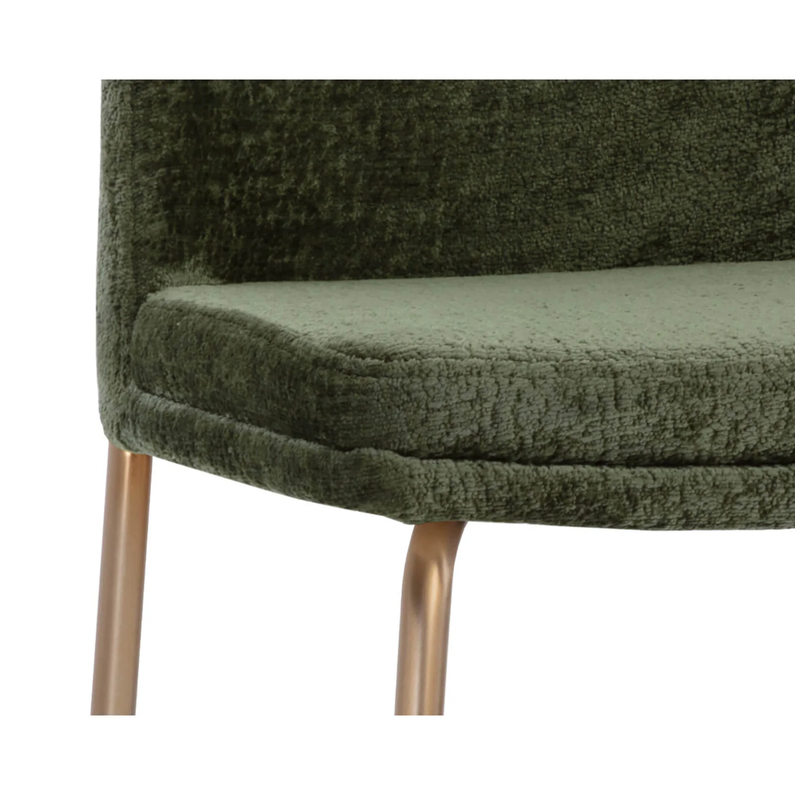 Zeke Counter Stool, Bergen Olive/Antique Brass - Image 4