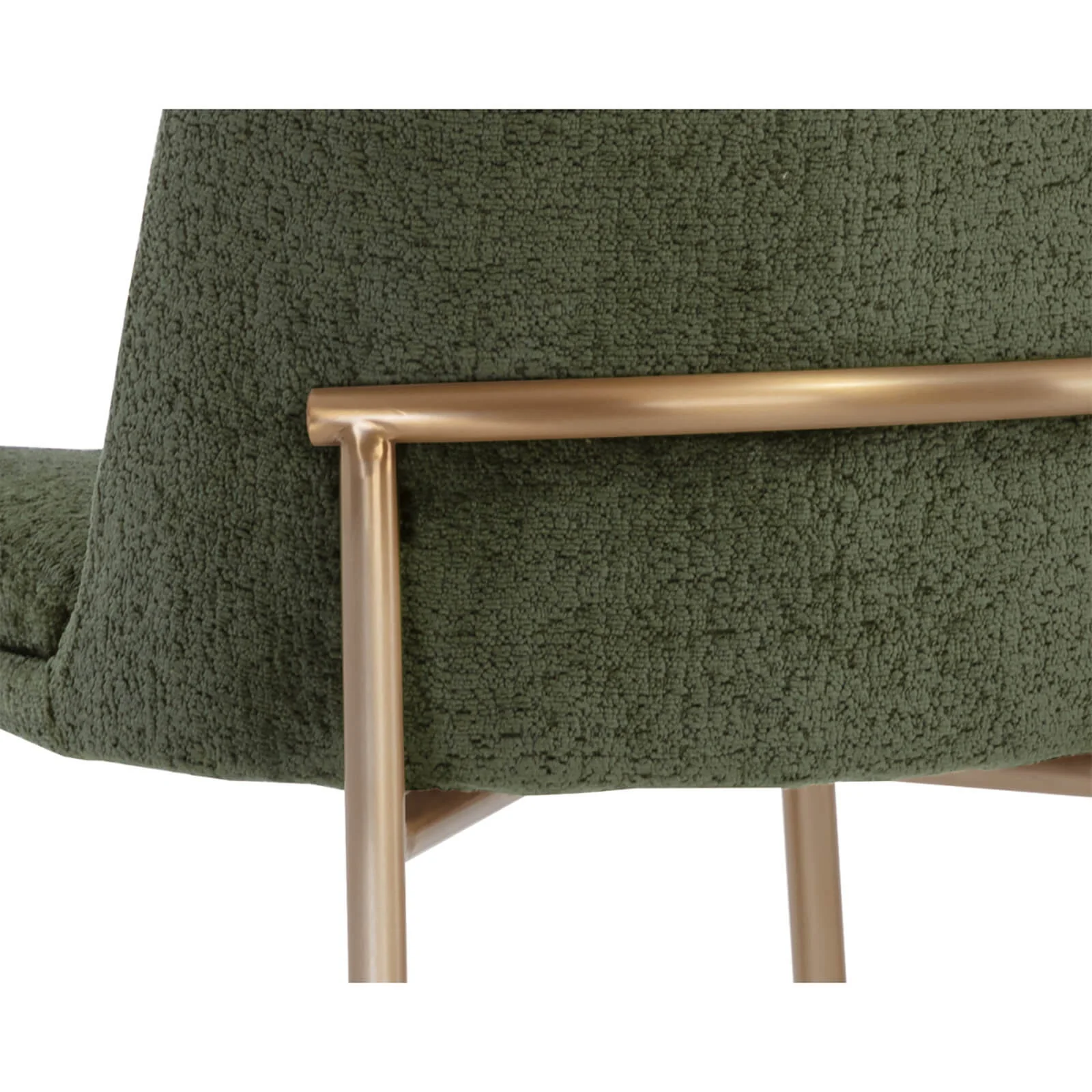 Zeke Counter Stool, Bergen Olive/Antique Brass - Image 5