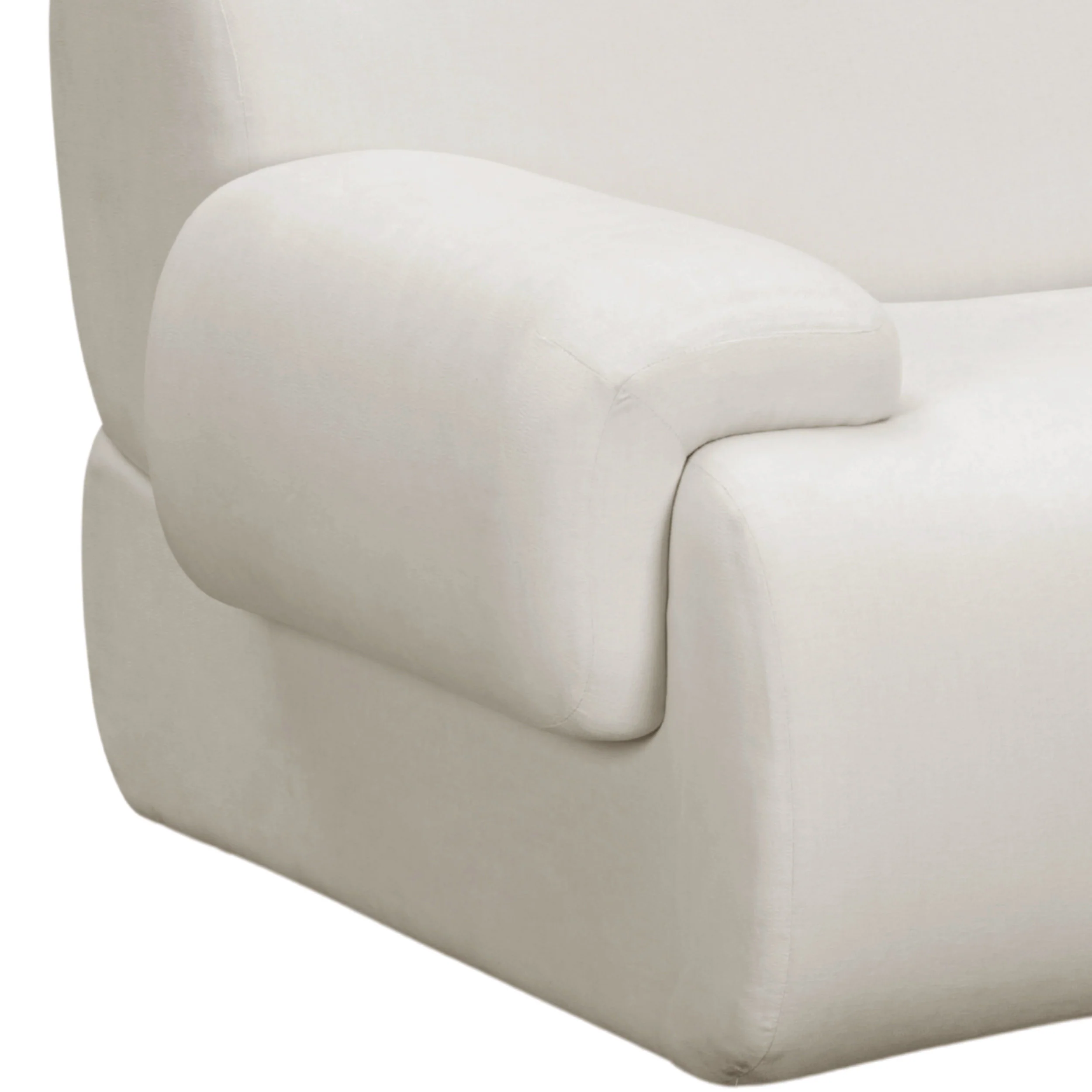 Zenith 5 Piece Modular Sectional, Cream - Image 10