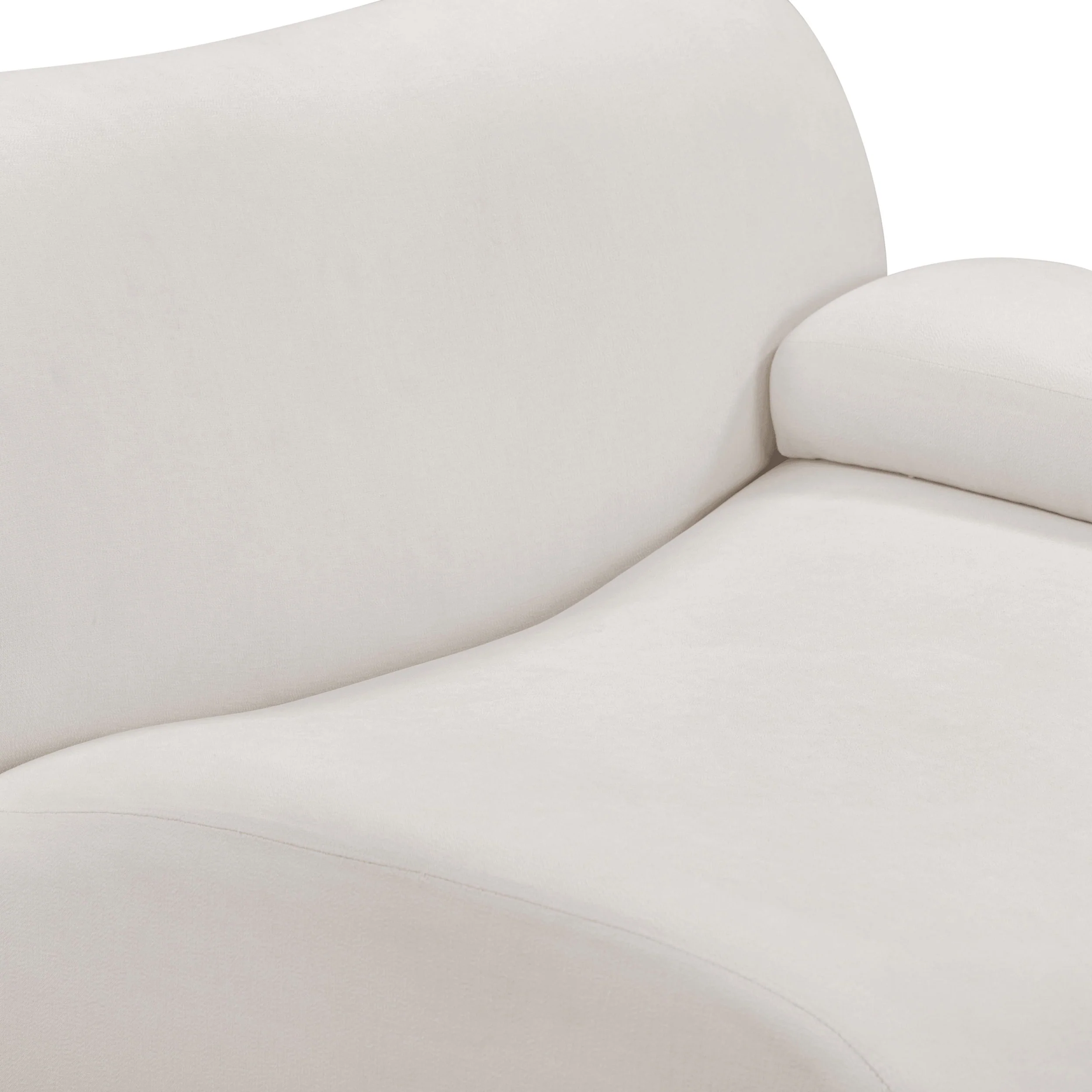 Zenith 5 Piece Modular Sectional, Cream - Image 3