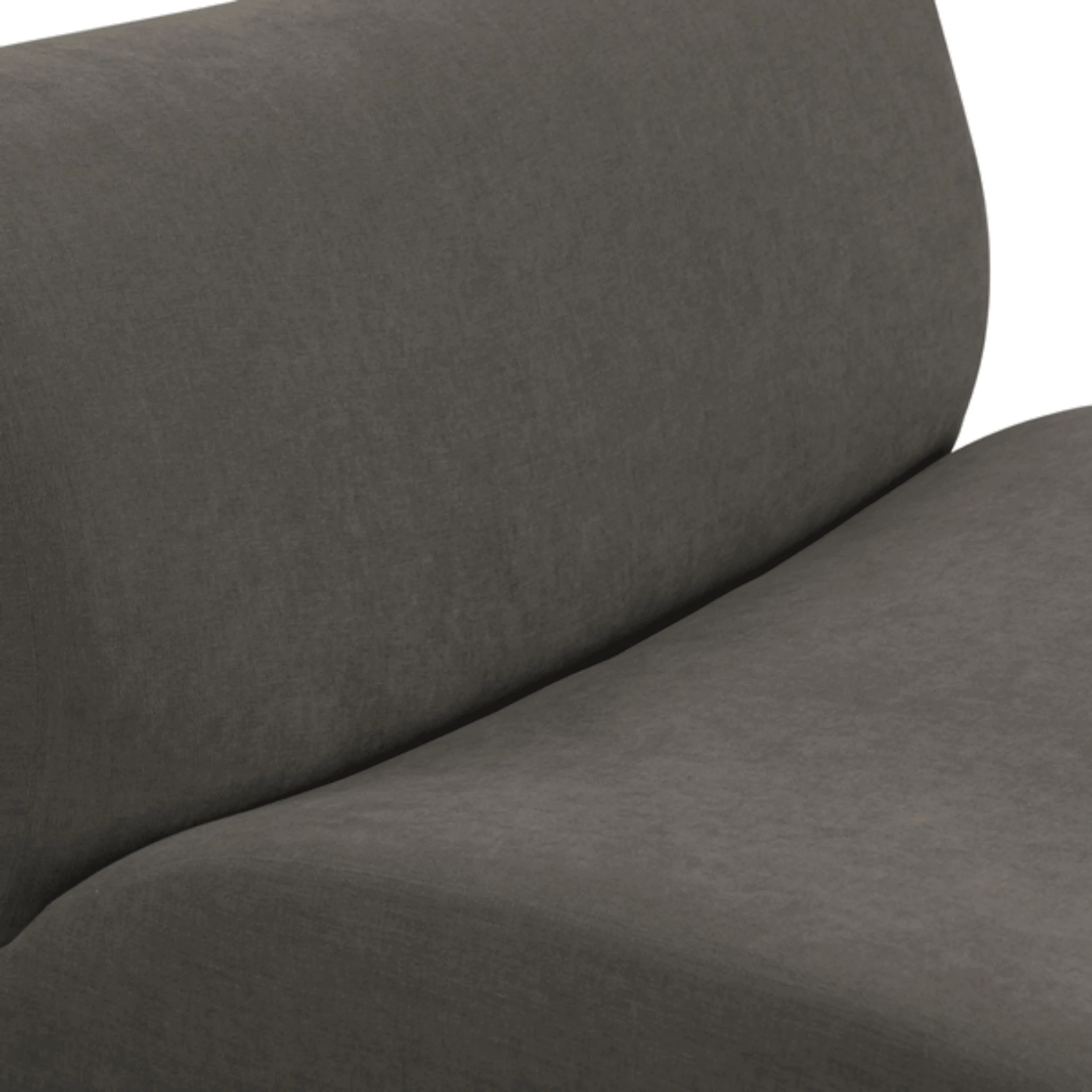 Zenith Armless Chair, Grey - Image 5