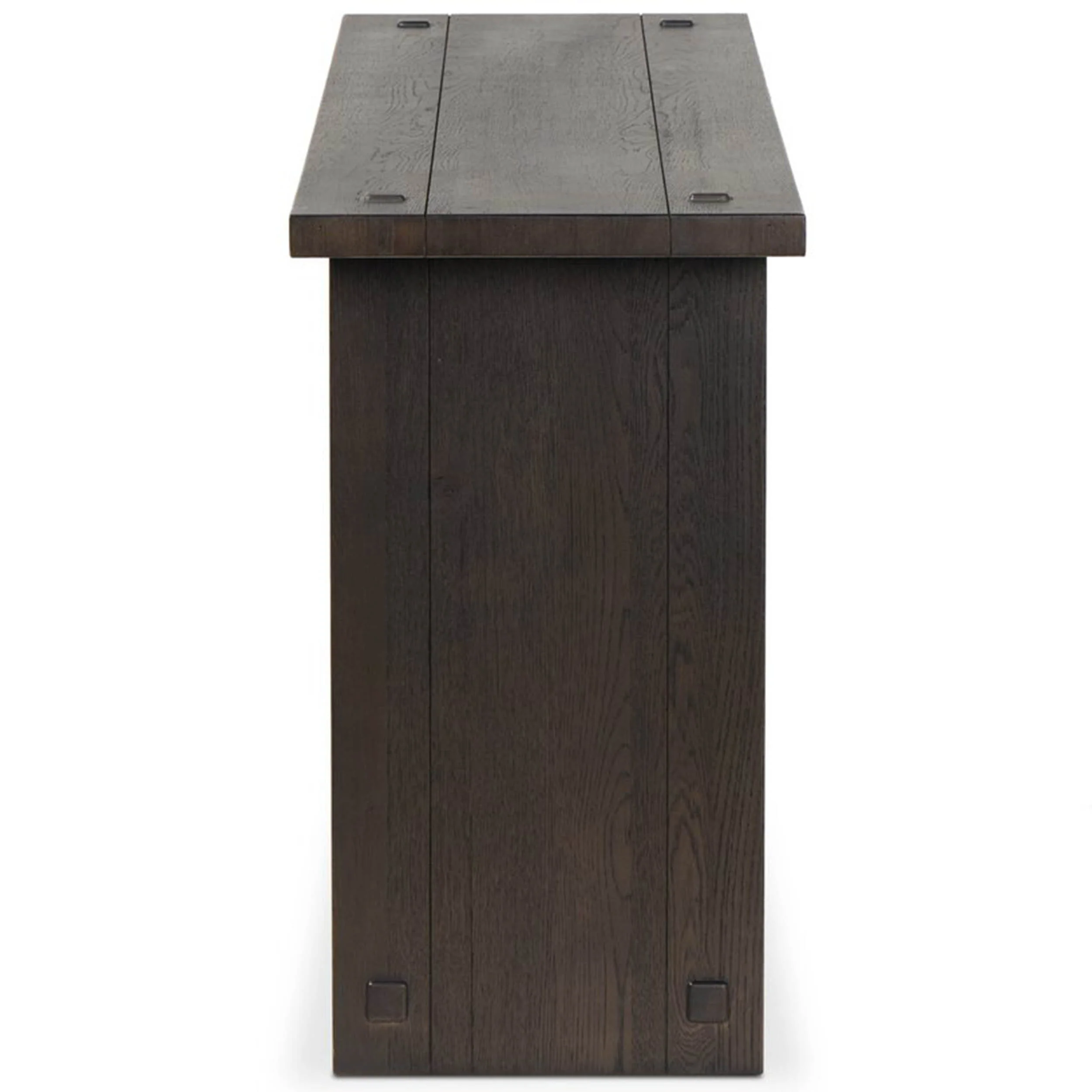 Zeno Console Table, Smoked Black by Four Hands - Image 3