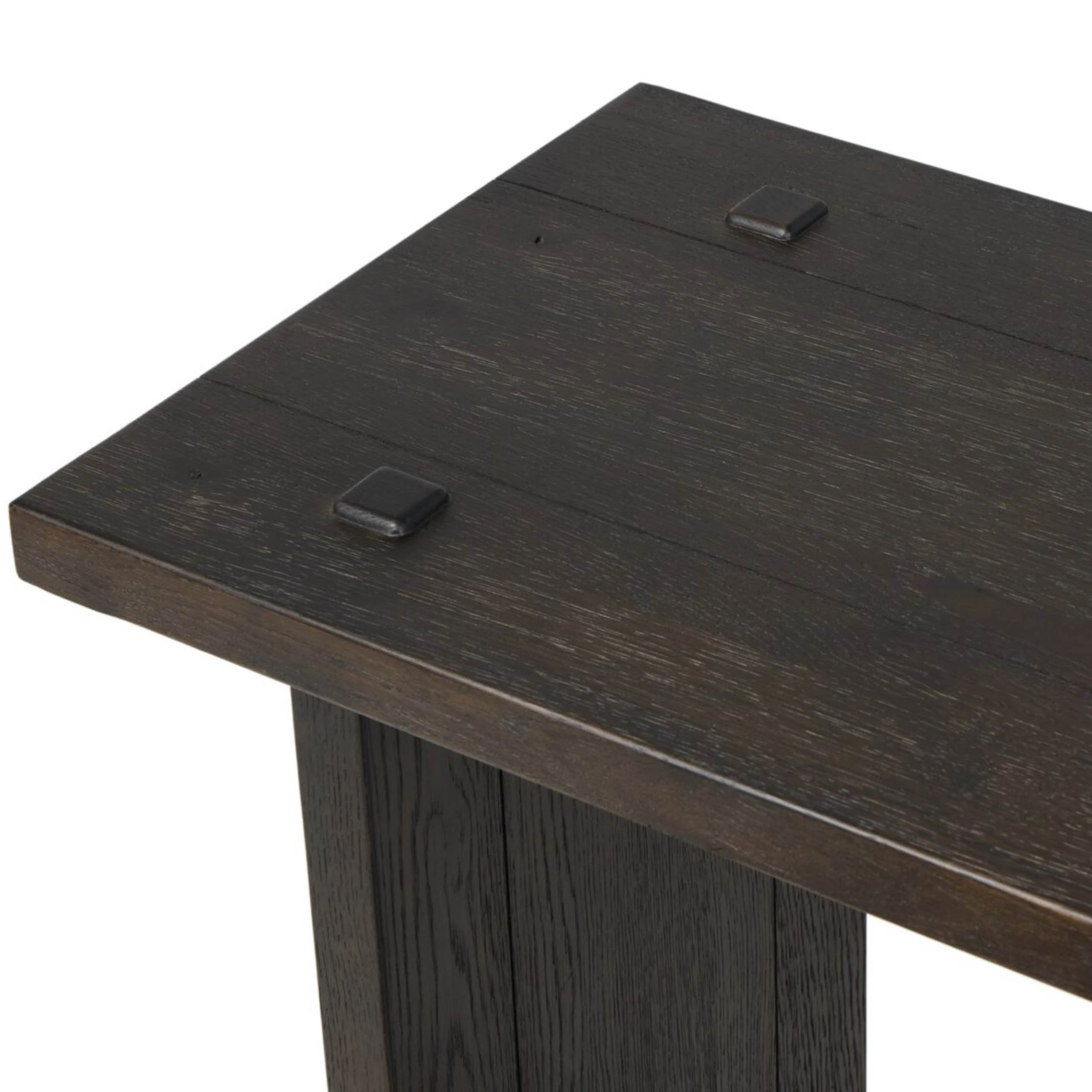 Zeno Console Table, Smoked Black by Four Hands - Image 4