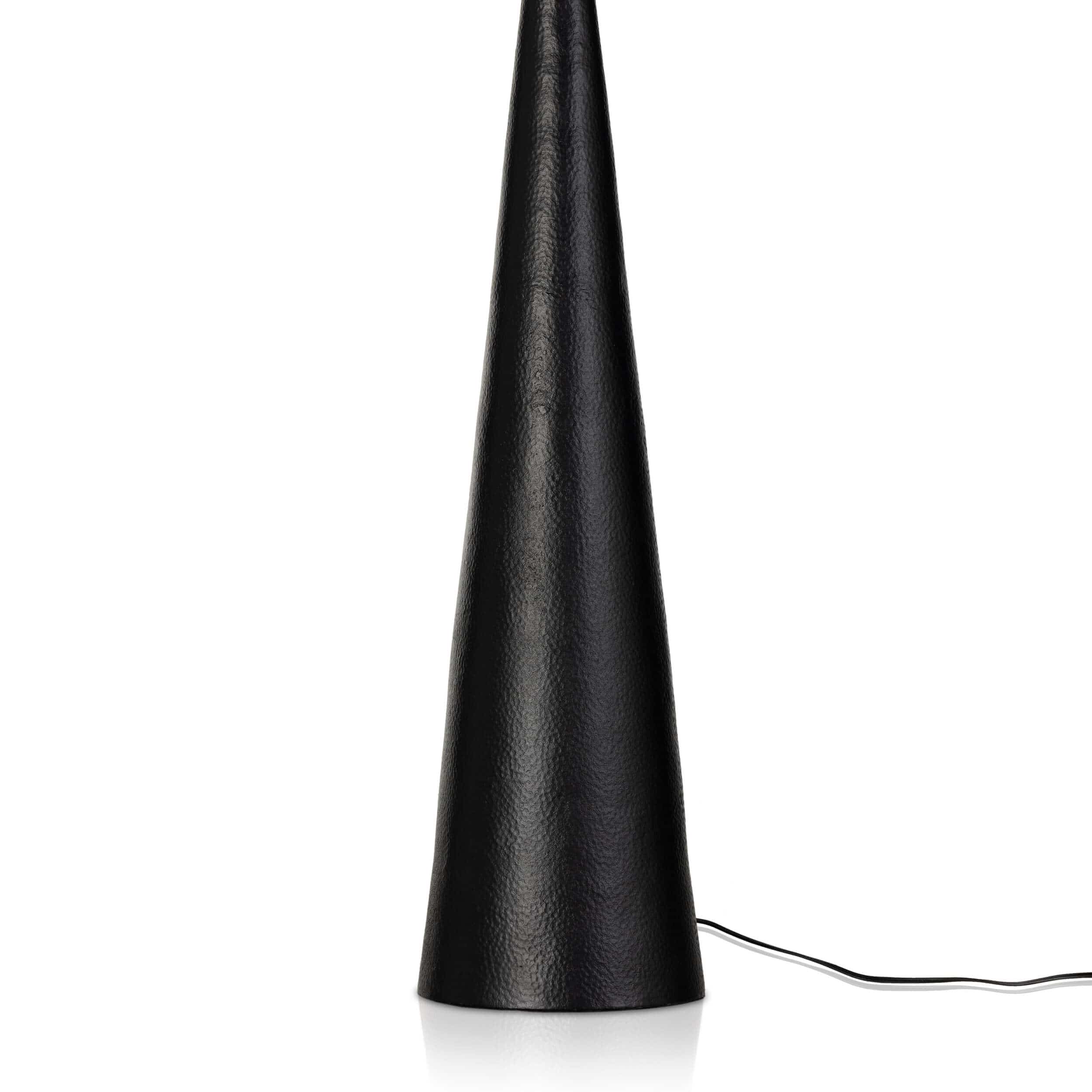 Ziggy Floor Lamp, Hammered Black by Four Hands - Image 5