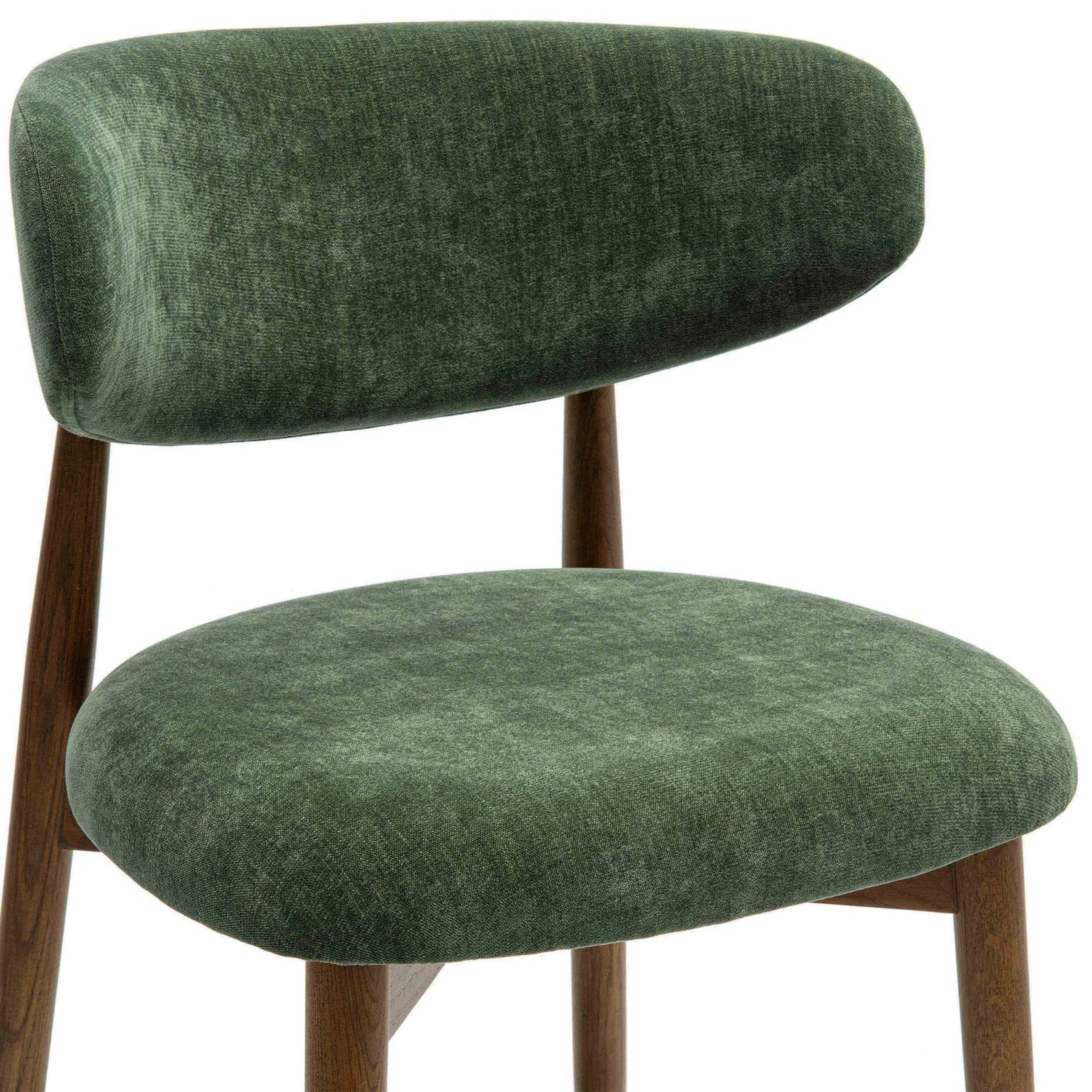 Zinea Dining Chair, Forest Green - Image 3