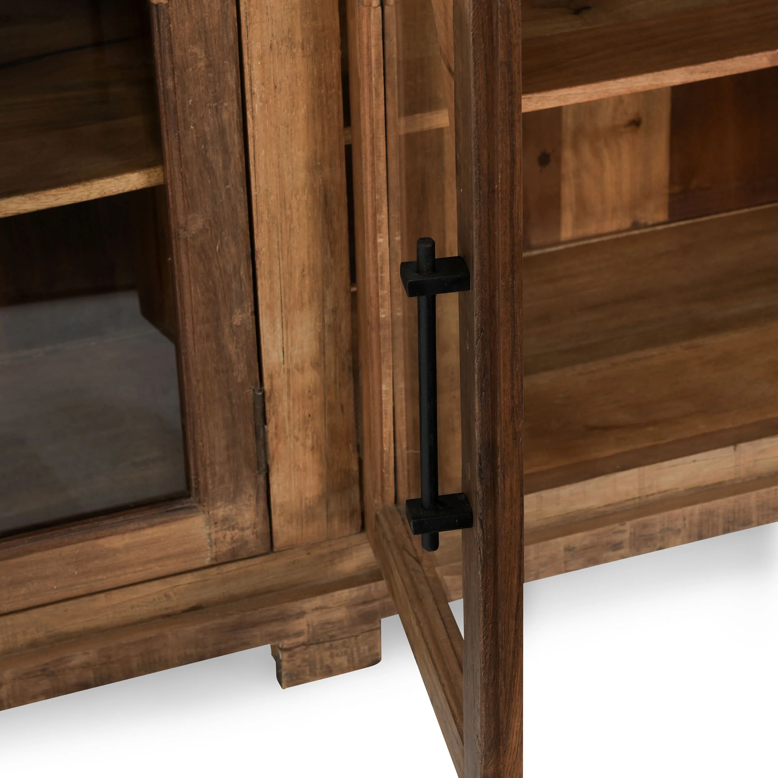 Zion 4 Door Cabinet, Natural - Image 3