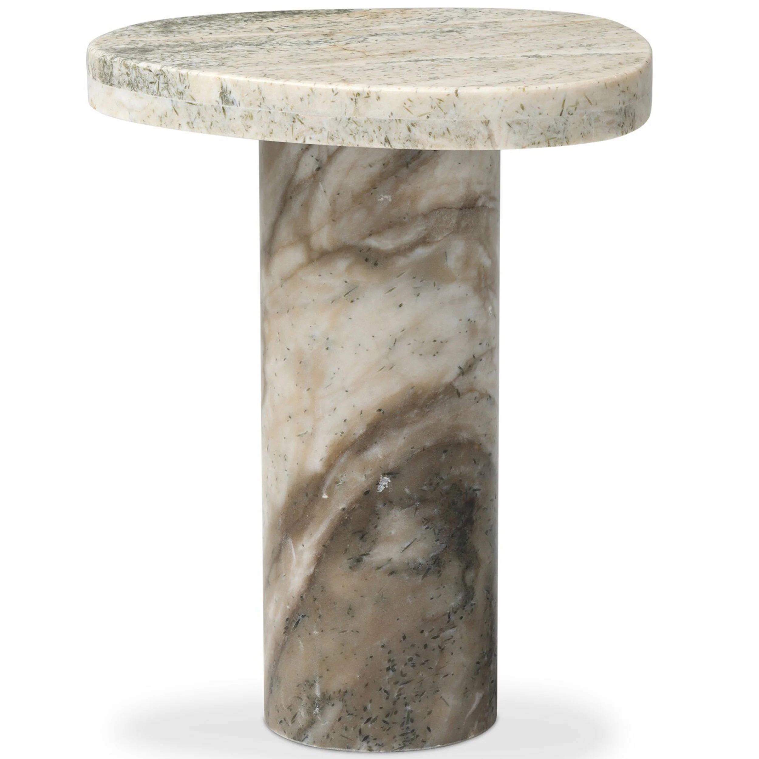 Zion End Table, Sage Onyx by Four Hands - Image 2