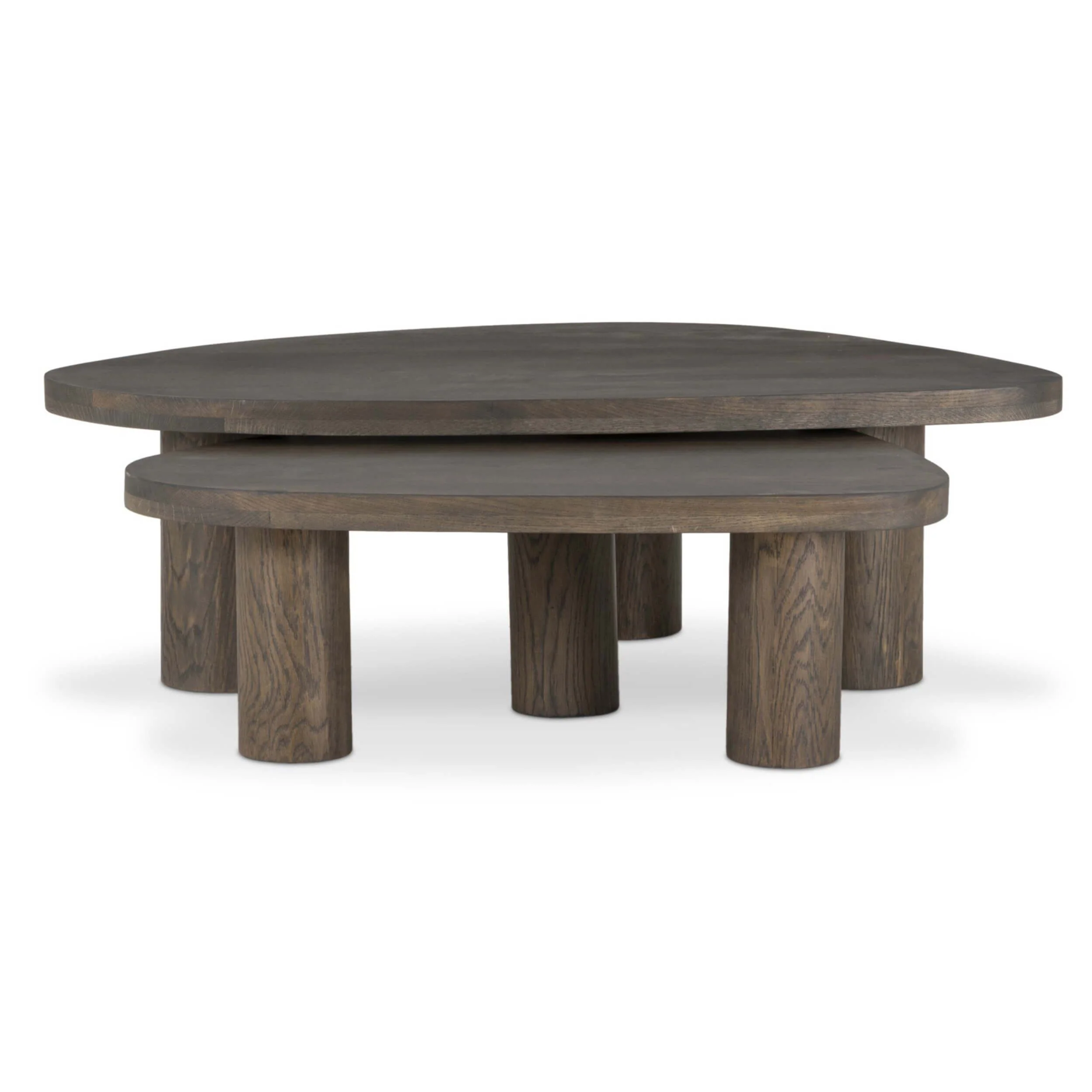 Zion Nesting Coffee Table Set, Grey Tobacco by Four Hands - Image 3