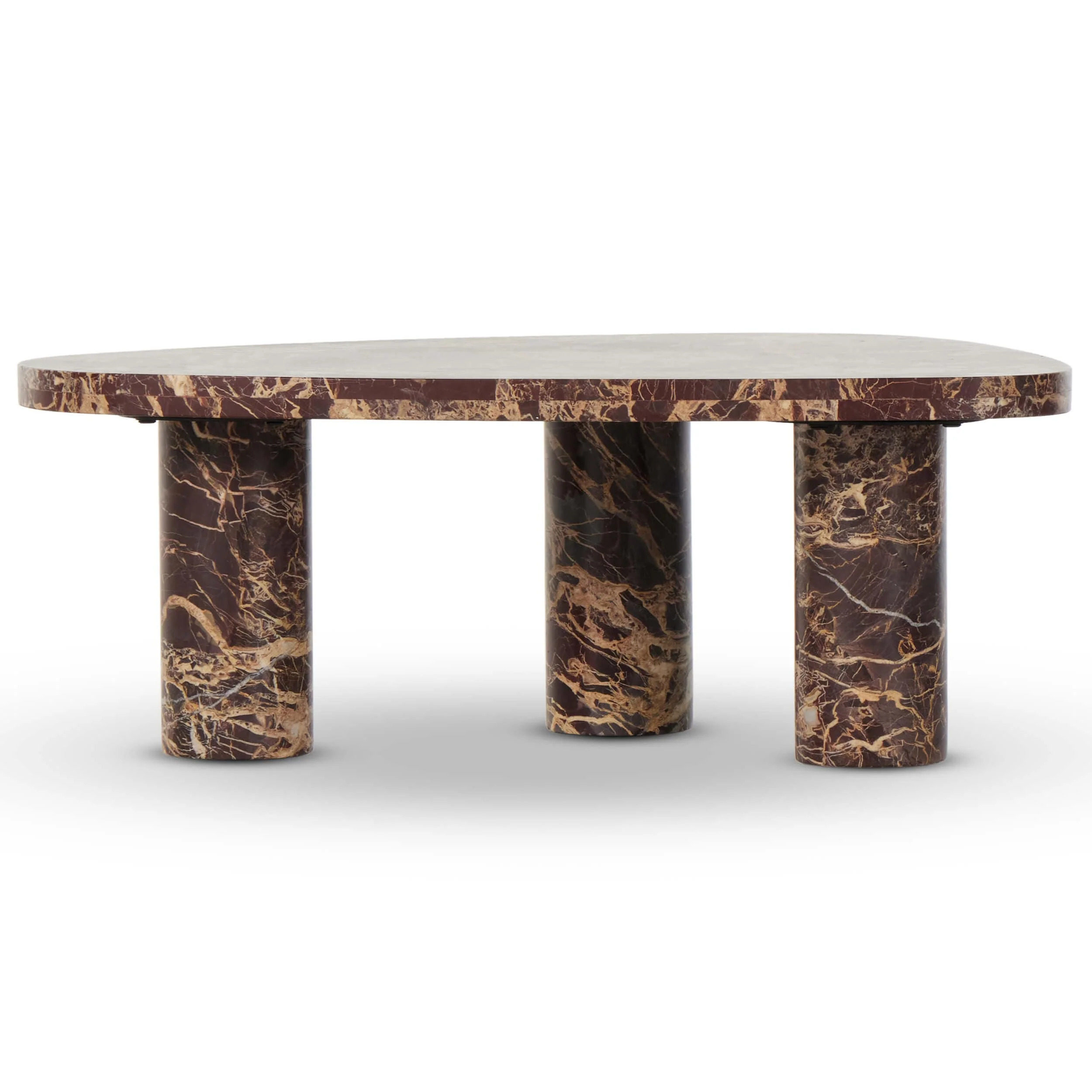 Zion Coffee Table, Merlot by Four Hands - Image 2