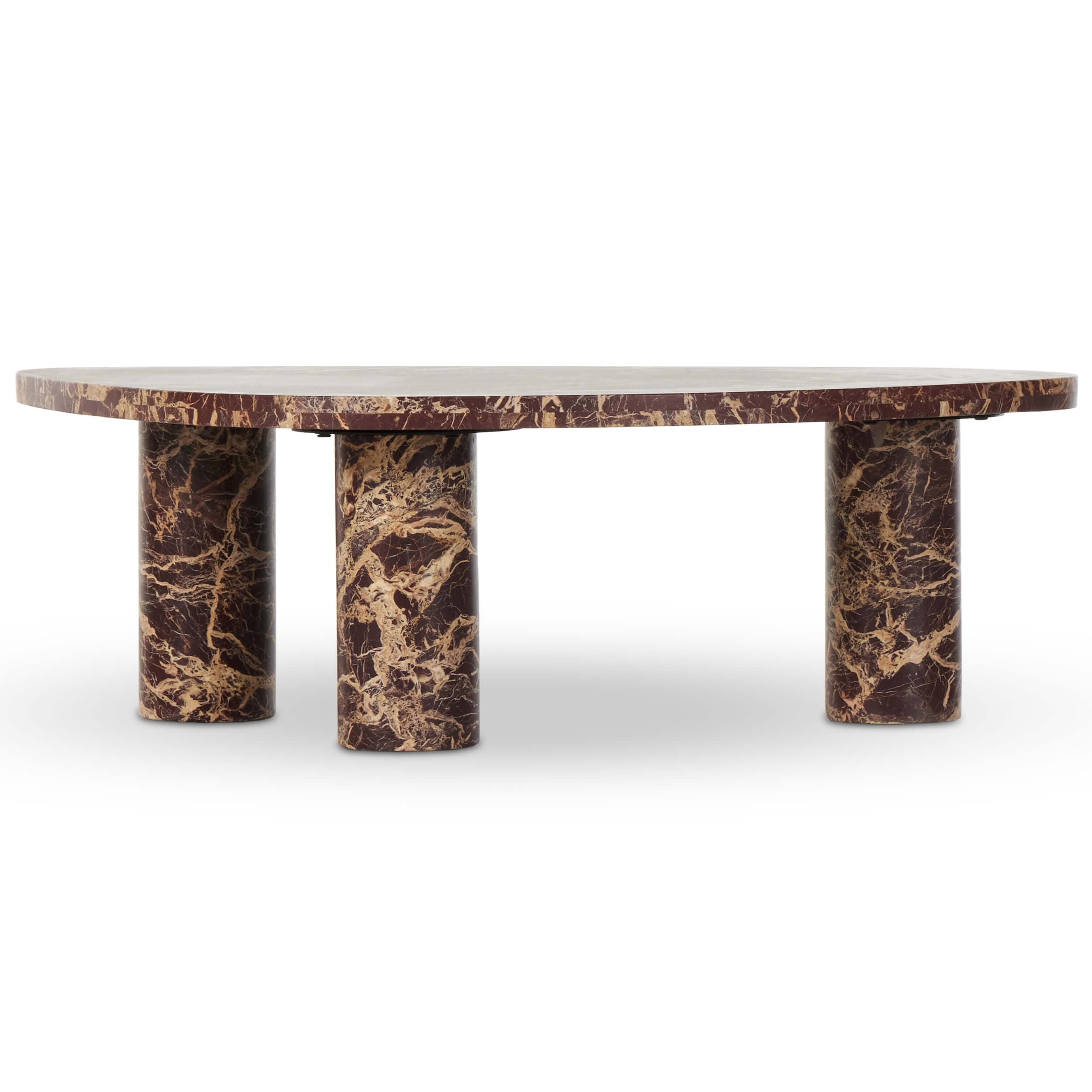Zion Coffee Table, Merlot by Four Hands - Image 8