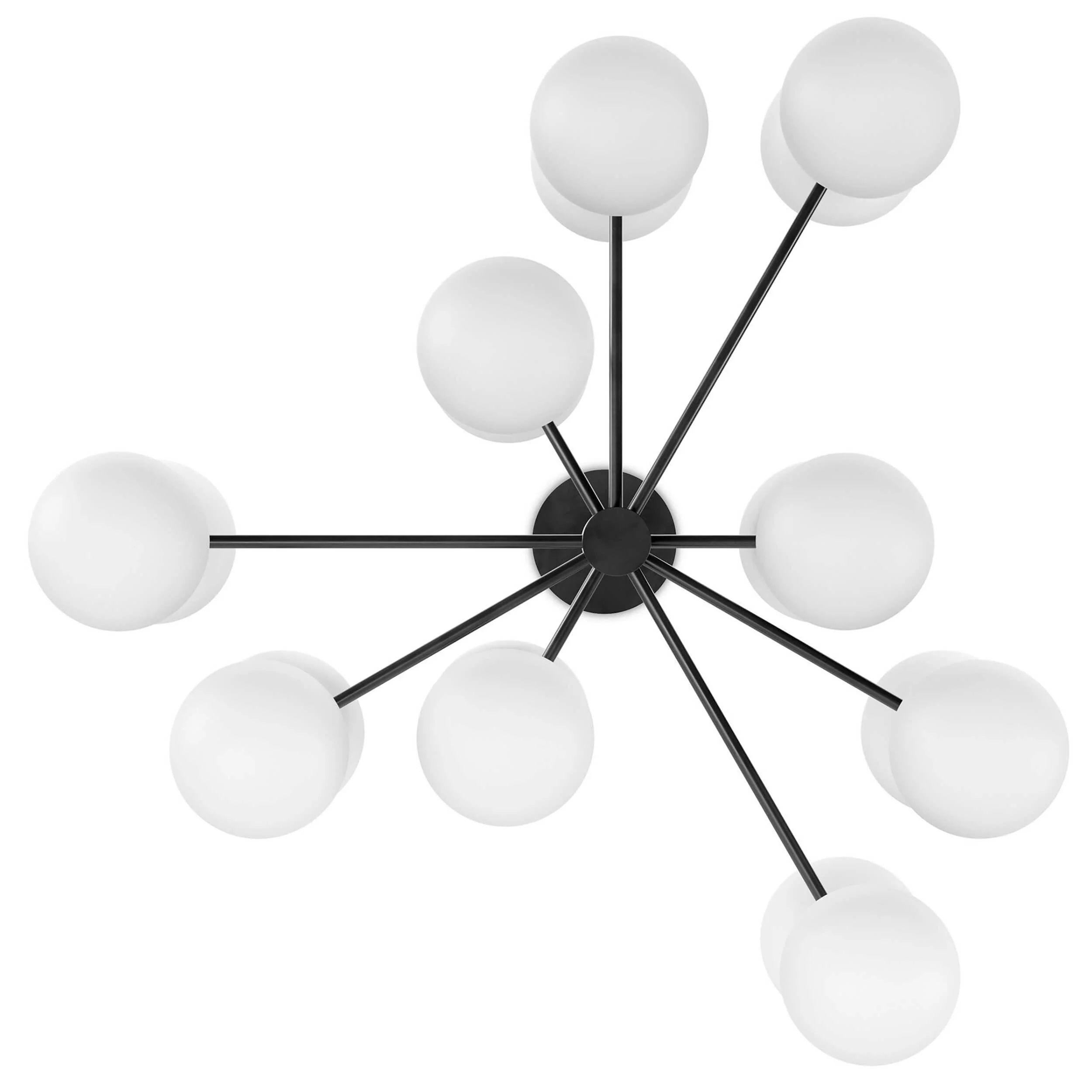 Zodiac Chandelier, Black Gunmetal - Image 2