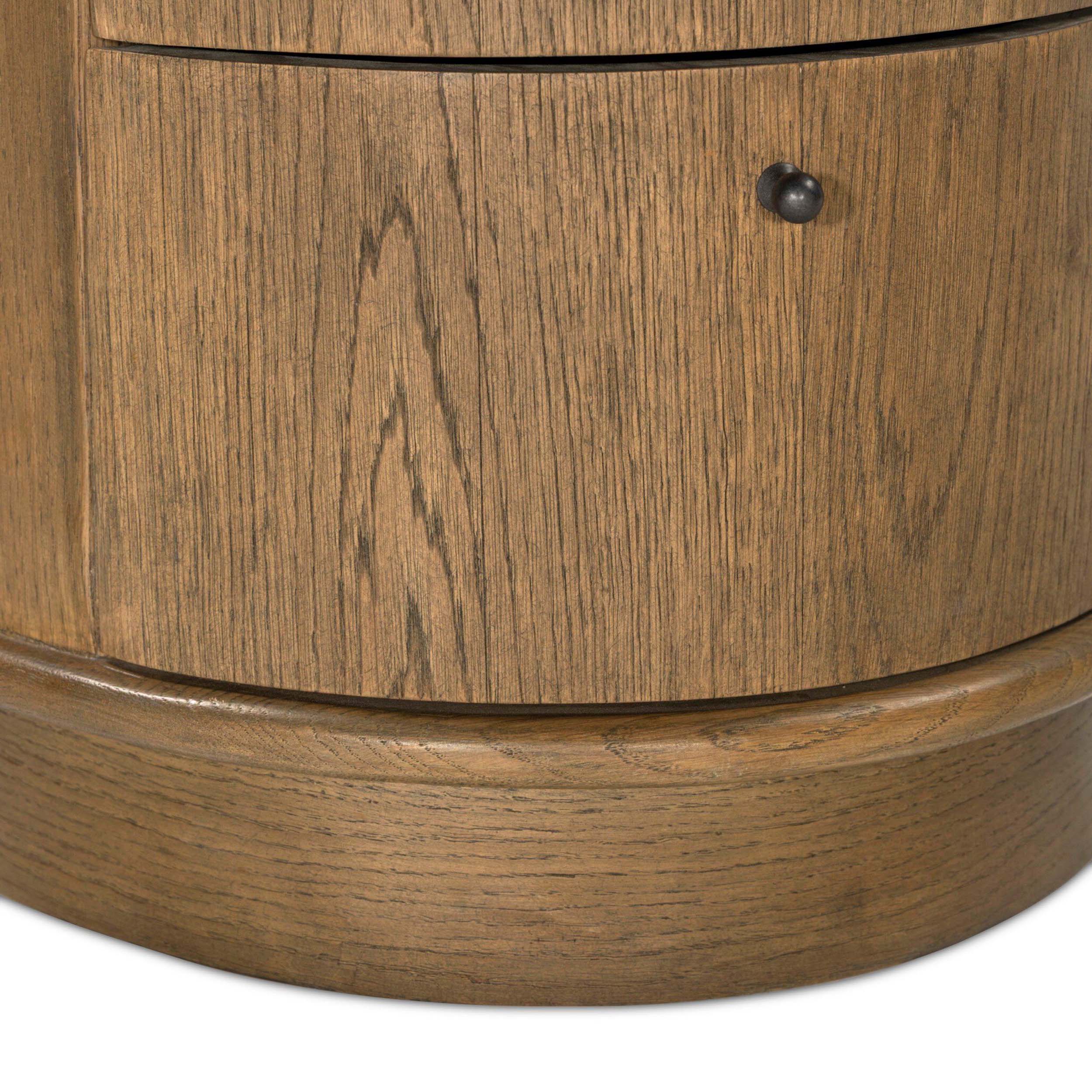 Zoe Nightstand, Warm Natural by Four Hands - Image 6