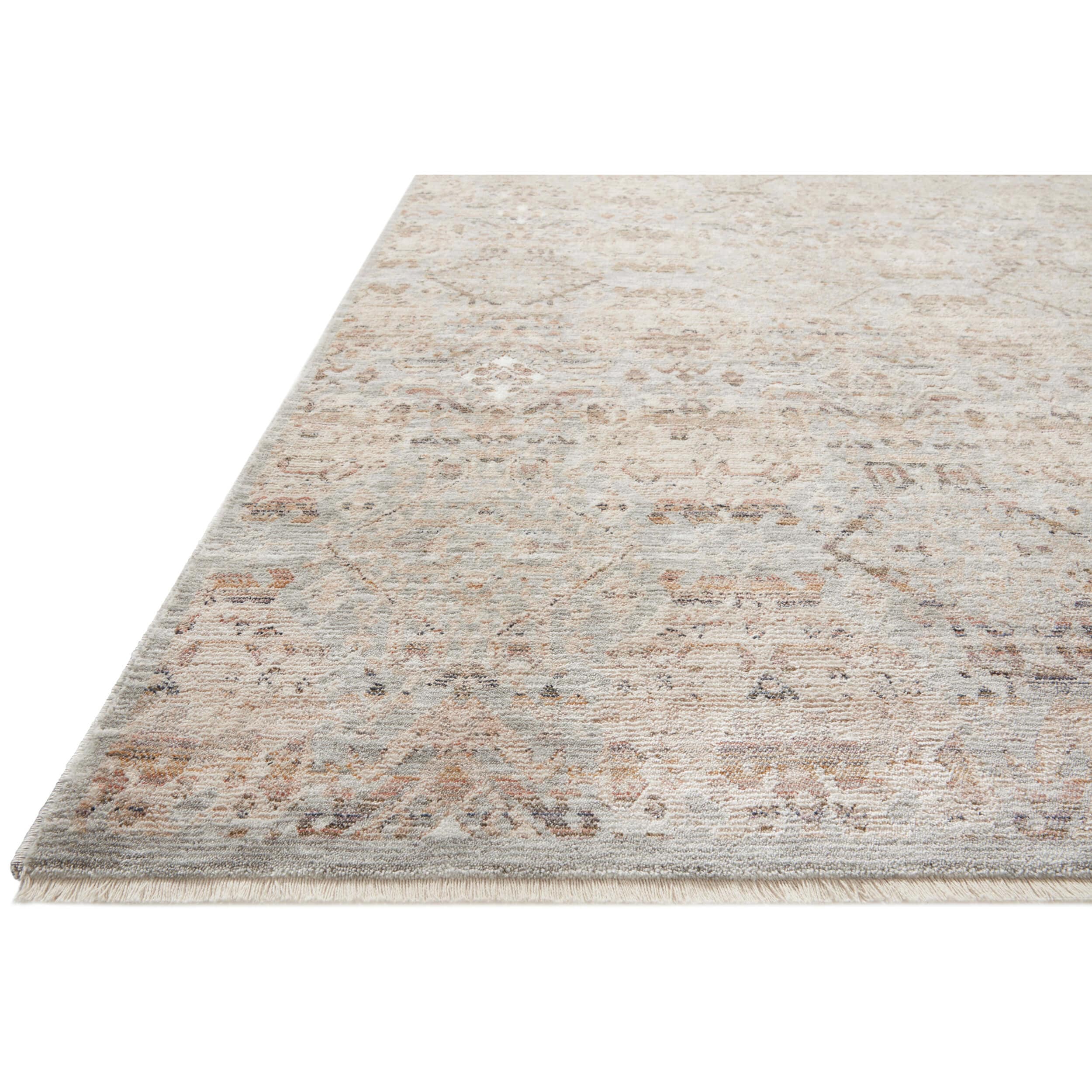 Amber Lewis x Loloi Rug Zuma ZUM-05, Silver/Multi - Image 2