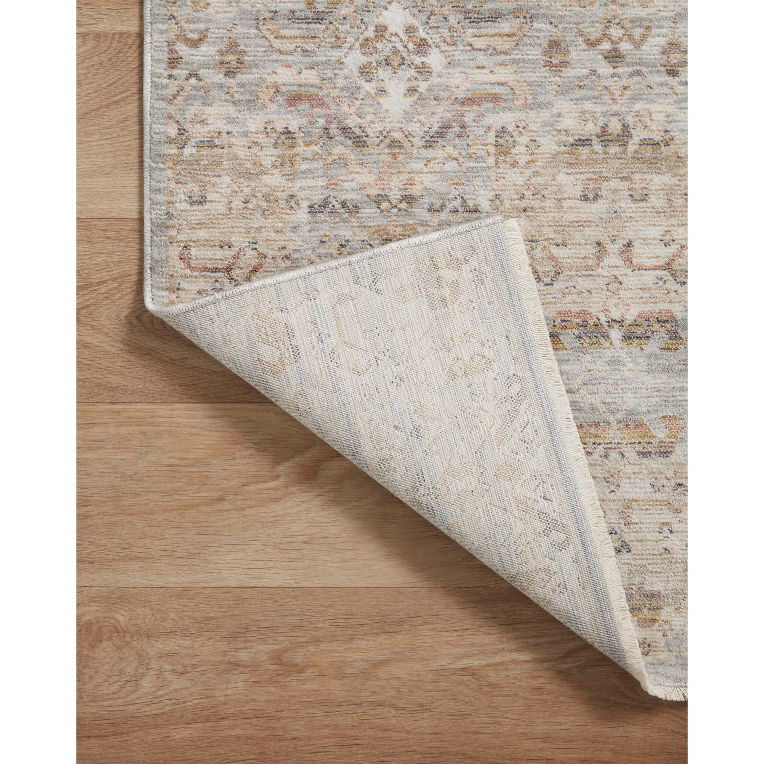 Amber Lewis x Loloi Rug Zuma ZUM-05, Silver/Multi - Image 4