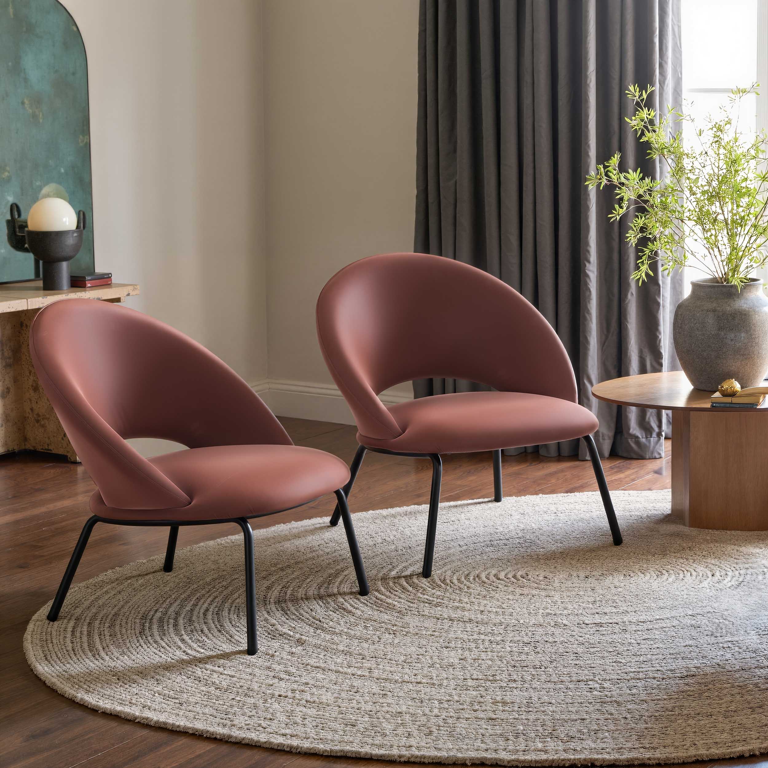 Zurich Chair, Brown - Image 5